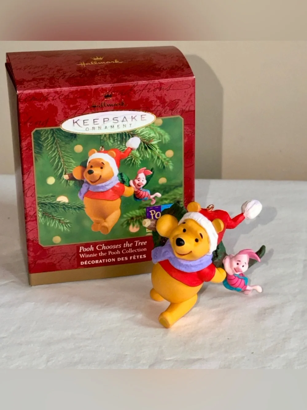 Hallmark Keepsake 2000 Pooh Chooses Tree Ornament Winnie the Pooh Piglet Disney